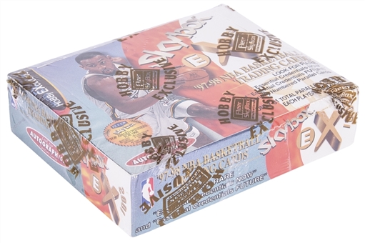 1997-98 SkyBox E-X2001 Basketball Factory Sealed Hobby Box (24 Packs)